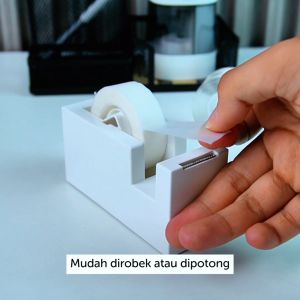 Deli Isolasi Bening warna kertas putih menjadi tidak terlihat transparan /box (EA30011 EA30110)