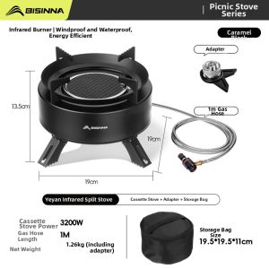 BSWOLF | Portable Separate Camping Stove
