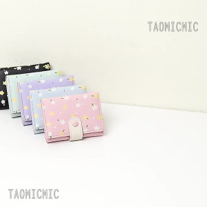 Dompet Lipat Mini Wanita D249 Pola Dompet Wanita Fashion Dompet Wanita Lucu Impor