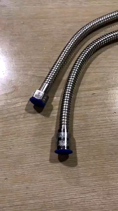 Stainless Shower Bidet Hose Flexible 1 Meter Bathroom Flushing Toilet Kitchen Hose