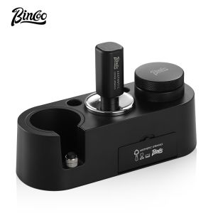 Bincoo Đầm cà phê Bộ cơ bản Espresso Bột Nhà Phân Phối Bình ép cà phê Bộ cơ bản Cà Phê Xử Lý Lưu Trữ Cơ Sở Bình ép cà phê Búa 51/58Mm