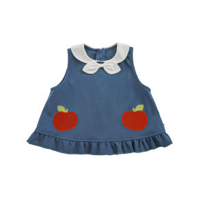 YOEHYAUL | Girls Bow Collar Slimming Spring Outfit Set