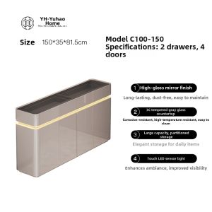 Luxury Storage Shoe Cabinet Large Capacity Multi-level