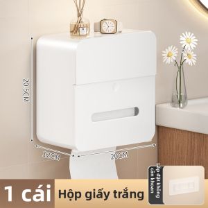 WEIMEIYUAN | Kệ Đựng Hộp Giấy Tissues Treo Tường Không Cần Khoan