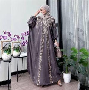 Gamis Kaftan Lebaran Terbaru Mewah
