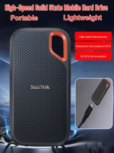 Portable Hard Drive External Hard Disk Storage USB HDD Backup High-Speed Solid-State Mobile SSD Hard Disk Type C Compatible With Phone Ipad Tablets