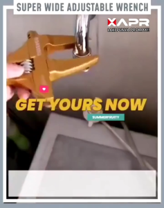 XAPR KUNCI INGGRIS KUNCI PIPA AP173 BESTSELLER KRAN AIR PAS UNIVERSAL 6MM -68MM BAHAN BAJA GARANSI