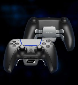 Mechanical Micro 4 Back Button for PS5 Elite Gamepad BDM-020/30 with OLED Screen&Back ShellDIY Kits for Various Game Devices