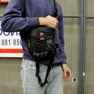 ผู้ชาย อินเทรนด์ ไนลอน กันน้ำขาว รถจักรยานยนต์ ท่องเที่ยวกลาง ู่ในประเภท ขาว