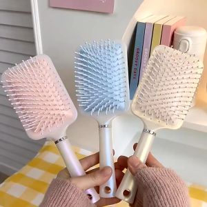 Lược chải tóc massage da đầu lược gỡ rối tóc lược vuông túi khí kèm cây gỡ tóc PK169