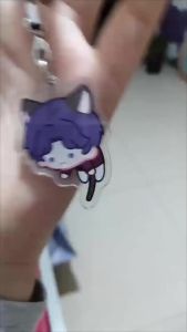 4Pieces Game Love And Deepspace Xavier Zayne Rafayel ralayo Sylus Cosplay Key Chain Qin Che Shen Xinghui Li Shen Qi Yu Phone Chain Kawaii Figure Acrylic s Bag Pendant