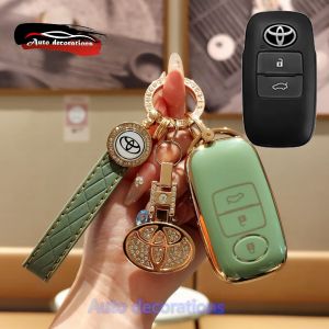 เคสกุญแจ Toyota YARIS 3ปุ่มพวงกุญแจรถสำหรับ Toyota Raize Avanza Yaris YARIS YARIS