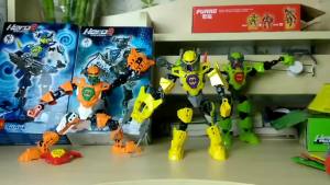 Bộ Đồ Chơi Lắp Ráp Hero Factory Star Warrior Bionicle - Mô Hình Robot Mech Furno Evo Kết Hợp Dành Cho Trẻ Em Quà Tặng Ngày Lễ