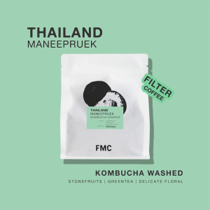 Feast Monday Coffee - เมล็ดกาแฟคั่วอ่อน Thailand Maneepruek Java (Light Roast) Kombucha Washed