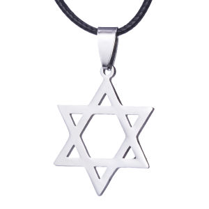 ZRM Jewelry Stainless steel Creative Mens Razor Pendant Black Color Leather Chain Necklace Wholesale