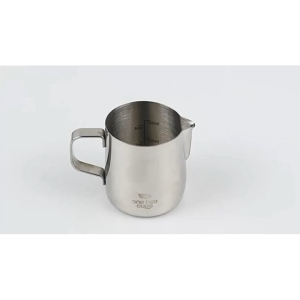 Milk Frother Jug Espresso Latte Stainless Steel Art Pitcher Kopi ONE TWO CUPS J068