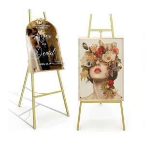 Adjustable Heavy Duty Metal Easel for Wedding Photo Display