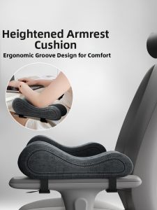 COSSEAL | Memory Foam Height-Enhancing Chair Arm Rest Pads