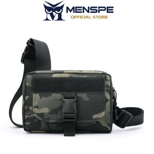 MENSPE Mens Chest Bag Fashion Cross-Body Bag Outdoor Waterproof Shoulder Bag Camouflage Sports Bag Large Capacity Bag For Men