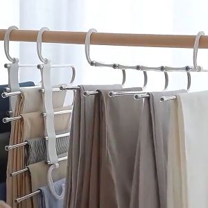 ไม้แขวนกางเกง แขวนเสื้อ สำหรับกางเกง แขวน ผ้าขนหนู ไม้แขวนกางเกง สามารถแขวน