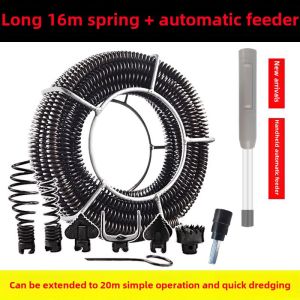 Electric Pipe Drainage Facility For Home Drain Toilet Spring for Dredging Sewer Tool Kitchen and Toilet