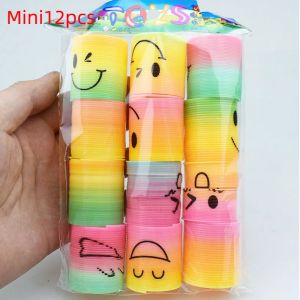 24 Chiếc Rainbow Magic Springs Vòng Tròn Linh Hoạt Đồ Chơi Vui Nhộn Cho Trẻ Em Sinh Nhật Dự Tiệc Tặng Khách Pinata Chất Độn 6-12 Tuổi