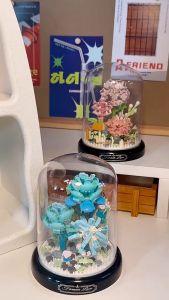 Mainan Bricks Bunga Buket DIY Susun Edukasi Mainan Kreatif Untuk Bunga Flower Mainan Anak Perempuan