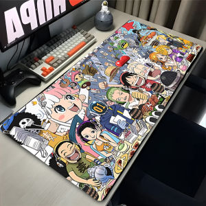 Bandai | Mousepad PC Gamer Anime Desk Mat Non-Slip Rubber Laptop One Piece Playmat for Office Computer Accessories Gaming Mouse Pad