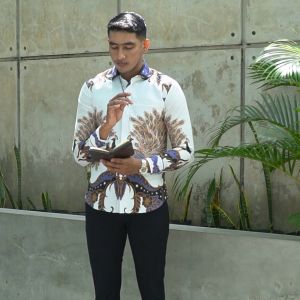 MENSBATIK - Merak Ganiwara - batik pria - lengan panjang