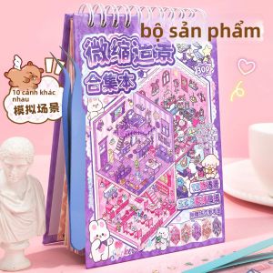 30 Chiếc 2 Phong Cách Phong Cảnh Dán Bộ Sưu Tập 3D Lập Thể Thu Nhỏ Cảnh Giáo Dục DIY Giảm Căng Thẳng Văn Phòng Phẩm Cho Độ Tuổi 8 +