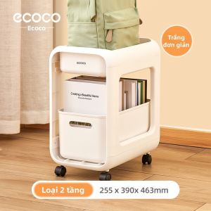 ecoco | Giá Sách Học Sinh Có Bánh Xe Đa Tầng
