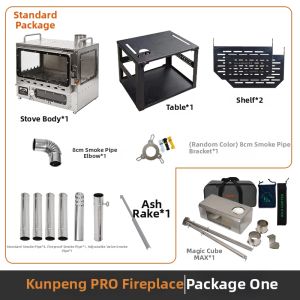 HUANGYELIEREN | Multifunctional Heating Firewood Stove
