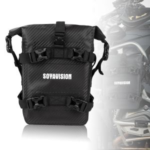 SOYAVISION Motorcycle Bumpers Bag Waterproof Motorcycle Side Frame Bag Motorcycle Crash Bar Bag Universal Tools Storage Bag