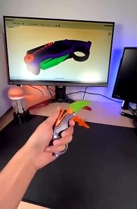KARAMBIT  Gấp Móng VUỐT 2.0 in 3D Mới - Đồ chơi nhựa dòng Dao Cà Rốt an toàn mẫu mới 2024