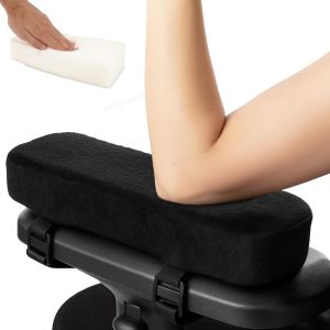 1/2Pcs Home/Office Chair Parts Arm Pad Memory Foam Armrest Cover Cushion Pads For Home Office Chair Comfortable Elbow Pillow