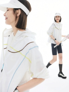 UPF50+ Cool Hooded Top Light