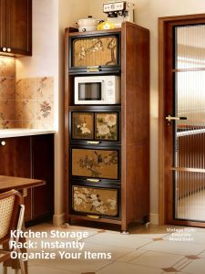 MEISD | Narrow Wall-Mounted Steel Storage Rack for Small Spaces