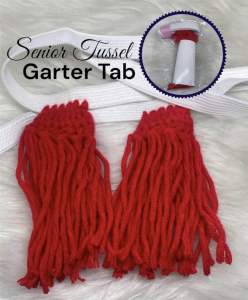 BSP Tassel Garter Tab kab Boy Senior Scout Troop Leader