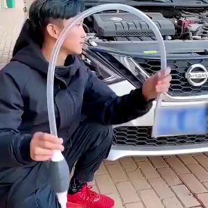 [Model berkualitas tinggi]Perangkat pompa manual pompa hisap mobil pompa bensin diesel self-priming sepeda motor truk tangki ikan memompa selang penggantian air