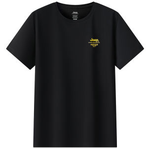 Jeep | Jeep Quick Dry Outdoor Round Neck Short Sleeve T-Shirt Mens Sporty Breathable Lightweight UV Protection Spring Summer New Arrival