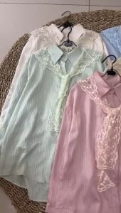 KEMEJA KATUN UNIK IMPORT BAS