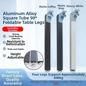 Aluminum Foldable Table Leg Support for Small Spaces
