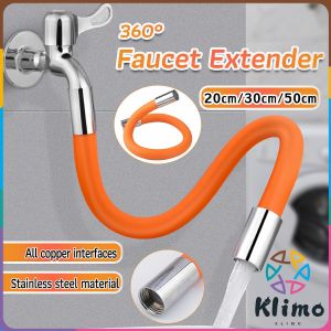 KLIMO 360 Degree Rotatable Faucet Extender: A Flexible Solution for Bathroom & Balcony Use