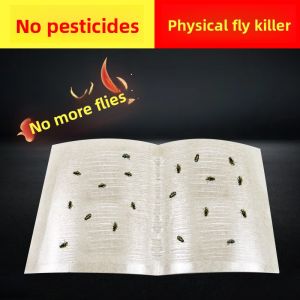 MONLEYTA | Powerful Fly Trap Sticky Fly Paper Large Size With Built-in Bait Commercial Restaurant Use Fly Repellent Tool Manlieta X0710151150