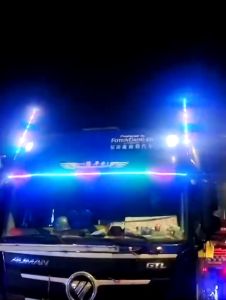 Universal Colorful LED Antenna Lamp Car Truck Lorry Motor ATV Antenna Decoration Lamp FM/AM RGB Whip Light 60cm 100cm