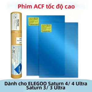 Phim Bảo Vệ VOLFAN 2 Chiếc 10 Inch ACF 290x195mm Chống Tia UV Dành Cho Máy In 3D ELEGOO Saturn 4 Ultra 16K Saturn 3 Ultra Độ Dày 0.3mm