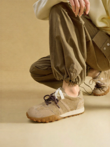 Josiny | Vintage Stylish Brown Thick Sole Casual Shoes