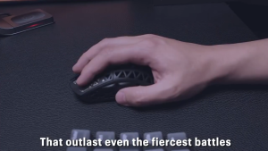 ATTACK SHARK R5 Ultra Wireless Gaming Mouse 3 Modes Connection Carbon Fiber PAW3950MAX 8000Hz Polling Ultra-Lightweight