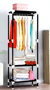 Rak Gantungan Baju Stand Hanger Rak Sepatu Penyimpanan Jaket Topi Rak Jemuran Baju Bagus Serbaguna