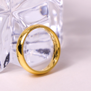 Chow Sang Sang 周生生 999.9 24K Pure Gold Chinese Gifting Collection Ring for Women & Men (Size: 25 Diameter 20.8mm) 79430R Price-by-Weight 9.35g Gold